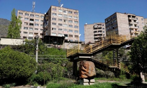 Zdjcie ARMENIA / Lori / Alawerdi / Osiedle mieszkaniowe w Alawerdi