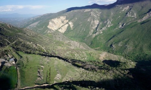 Zdjęcie ARMENIA / - / Tatew / Widok z kolei linowej