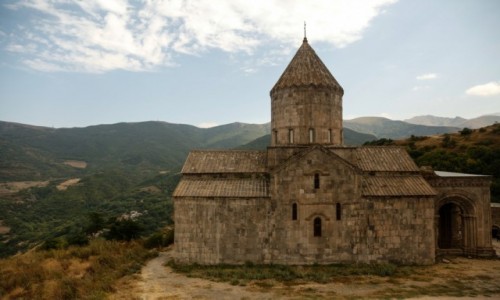 Zdjęcie ARMENIA / płd Armenia / kompleks klasztoru Tatev / Monastr Tatev