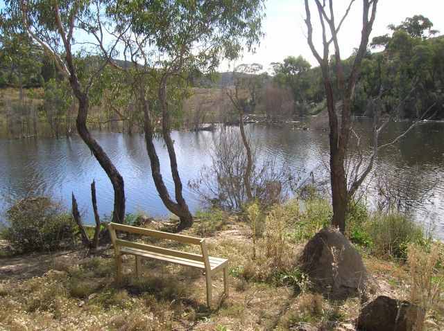 Zdjęcia: Okolice London Bridge, NSW, Queanbeyan River, zakole rzeki, AUSTRALIA Zdjęcia: Okolice London Bridge, NSW, Queanbeyan River, zakole rzeki, AUSTRALIA