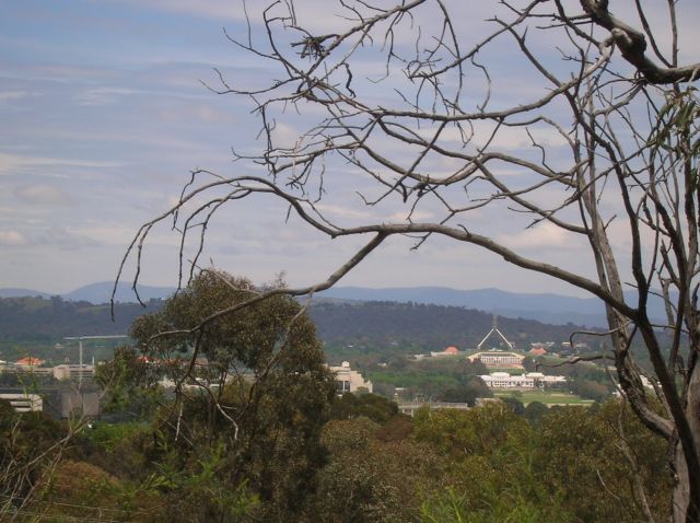 Zdjęcia: Canberra, ACT, Dwa parlamenty z daleka, AUSTRALIA Zdjęcia: Canberra, ACT, Dwa parlamenty z daleka, AUSTRALIA