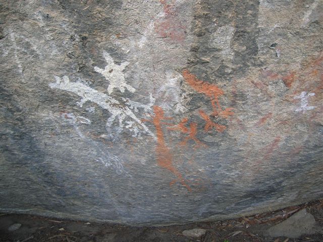 Zdjęcia: Yankee Hut, ACT, Yankee Hut -aborygenskie malunki, AUSTRALIA Zdjęcia: Yankee Hut, ACT, Yankee Hut -aborygenskie malunki, AUSTRALIA