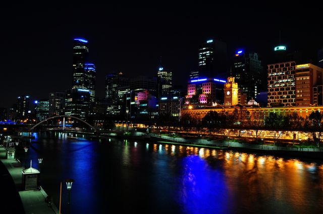 Zdjęcia: melbourne noc, melbourne, noc, AUSTRALIA Zdjęcia: melbourne noc, melbourne, noc, AUSTRALIA
