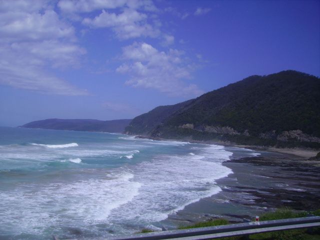 Zdjęcia: droga wzdłuż wybrzeża, południowa Australia, Great Ocean Road, AUSTRALIA Zdjęcia: droga wzdłuż wybrzeża, południowa Australia, Great Ocean Road, AUSTRALIA