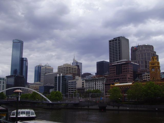 Zdjęcia: Melbourne, południowa Australia, Melbourne - panorama w deszczu, AUSTRALIA Zdjęcia: Melbourne, południowa Australia, Melbourne - panorama w deszczu, AUSTRALIA