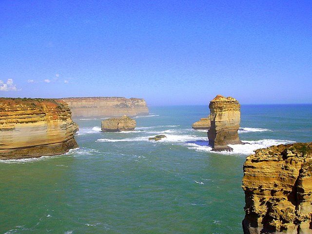 Zdjęcia: Great ocean Road, południowa Australia, niezwykłe formacje skalne, AUSTRALIA Zdjęcia: Great ocean Road, południowa Australia, niezwykłe formacje skalne, AUSTRALIA