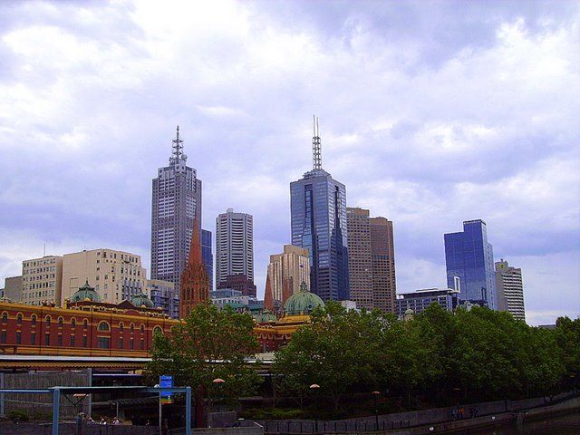 Zdjęcia: Melbourne, południowa Australia, panorama centrum Melbourne, AUSTRALIA Zdjęcia: Melbourne, południowa Australia, panorama centrum Melbourne, AUSTRALIA