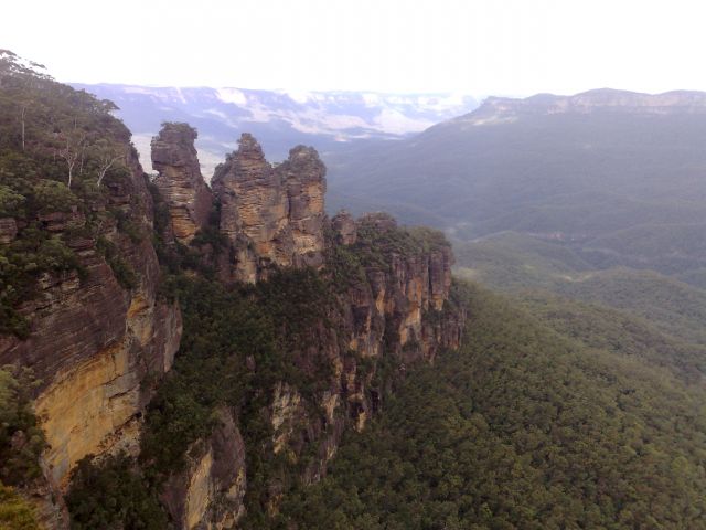 Zdjęcia: Blue Montains, NSW, Trzy Siostry, AUSTRALIA Zdjęcia: Blue Montains, NSW, Trzy Siostry, AUSTRALIA