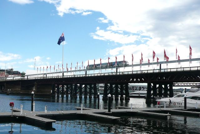 Zdjęcia: Darling Harbour, Sydney, Sydney Monorail, AUSTRALIA Zdjęcia: Darling Harbour, Sydney, Sydney Monorail, AUSTRALIA