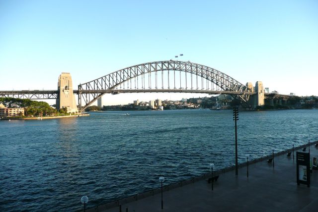 Zdjęcia: widok z opery, Sydney, Zimowy Harbour Bridge, AUSTRALIA Zdjęcia: widok z opery, Sydney, Zimowy Harbour Bridge, AUSTRALIA