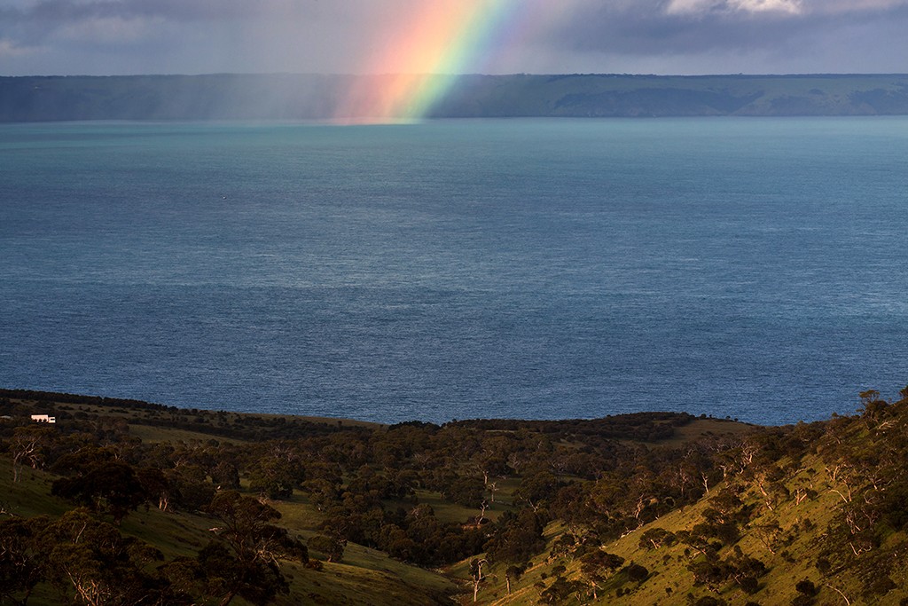 Zdjęcia: Deep Creek, South Australia, Tecza nad Kangaroo Island, AUSTRALIA Zdjęcia: Deep Creek, South Australia, Tecza nad Kangaroo Island, AUSTRALIA