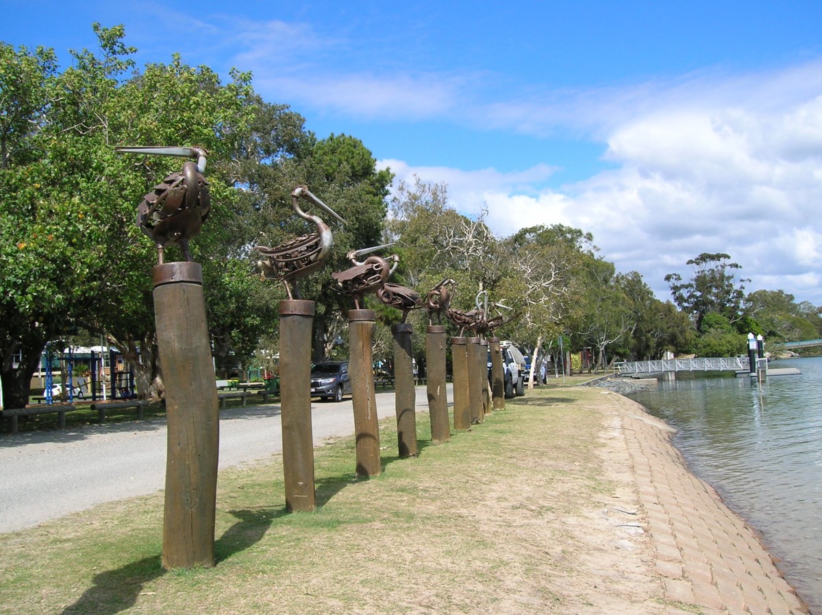 Zdjęcia: Currumbin, Qld, Rzezby nad rzeka, AUSTRALIA Zdjęcia: Currumbin, Qld, Rzezby nad rzeka, AUSTRALIA