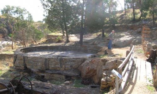 Zdjęcie AUSTRALIA / NSW, Adelong / wycieczka 3 godz oc Canberry / Stara kopalnia zlota