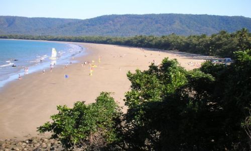 Zdjęcie AUSTRALIA / Queensland, tropiki / Na plazy  / Port Douglas, plaza