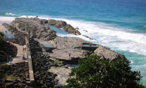 Zdjecie AUSTRALIA / Qld,  / Gold Coast / Widok na ocean -Pacific