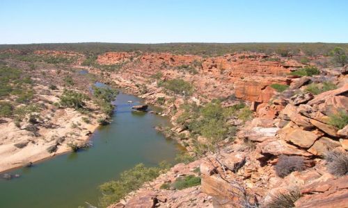 Zdjcie AUSTRALIA / W.A. / Okolice Kalbarii / Murchinson River, Zach. Australia