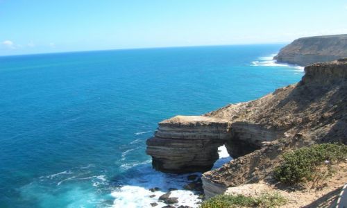 Zdjecie AUSTRALIA / W.A. / Kalbarii / Klify nad oceanem