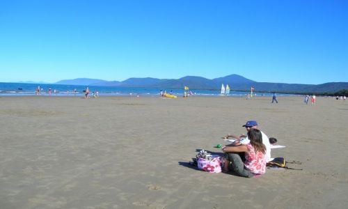 Zdjcie AUSTRALIA / Qld / Port Douglas / Plaza w Port Douglas, tropic..