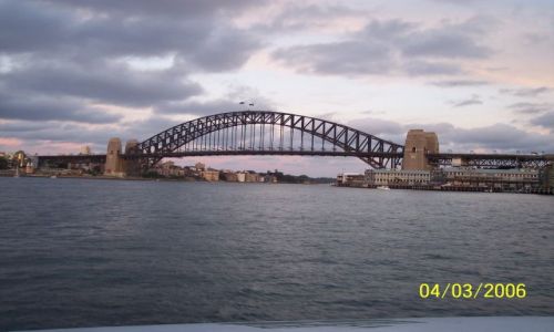 Zdjęcie AUSTRALIA / Sydney / nad oceanem / Harbour bridge