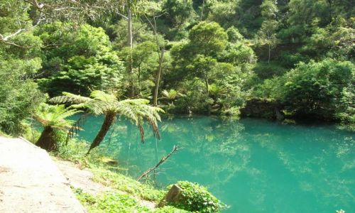 Zdjecie AUSTRALIA / NSW / Jenolan Caves / Niebieskie jeziorko