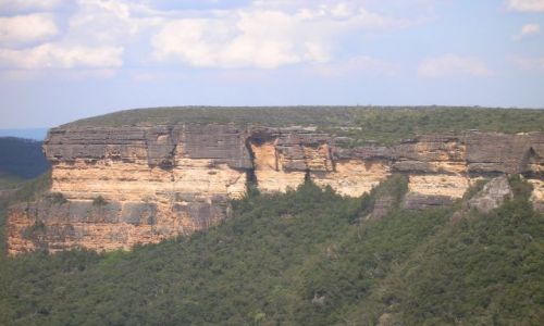 Zdjcie AUSTRALIA / Blue Mountains / Kanangra Rocks / Kanangra Wall