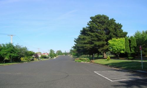 Zdjęcie AUSTRALIA / NSW / Oberon / Puste, szerokie ulice