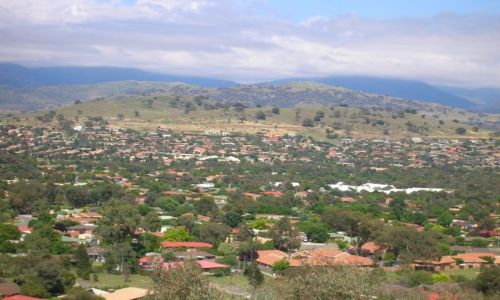 Zdjecie AUSTRALIA / ACT / Tuggranong Valley / Nowe osiedla na wzgorzach