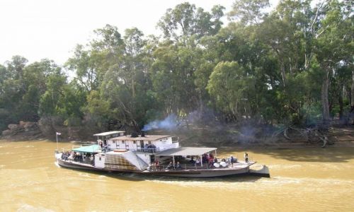 Zdjecie AUSTRALIA / Victoria / Echuca / Statek parowy w Echuca