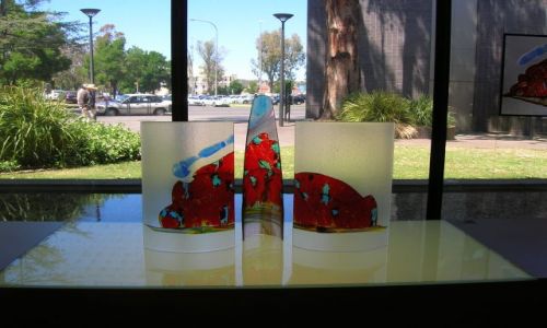 Zdjęcie AUSTRALIA / NSW / Wagga-wagga / W muzeum rzezby szklanej