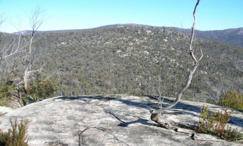 Zdjecie AUSTRALIA / ACT / Namadgi Nat. Park / na szczycie--jak na stole.