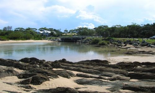 Zdjcie AUSTRALIA / NSW / Broulee / Panorama w Broulee, nadmorska miejscowosc..