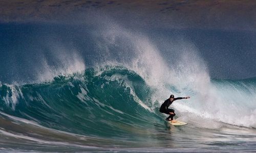 Zdjecie AUSTRALIA / South Australia / Pearson's Beach / surfin' in SA