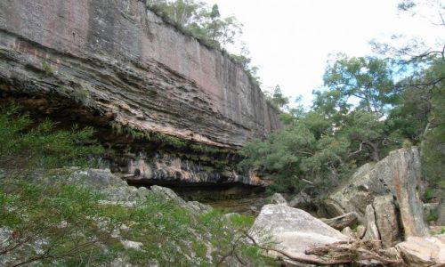 Zdjęcie AUSTRALIA / NSW / Goulburn Nat. Park / Goulburn Nat. Park-The Drip