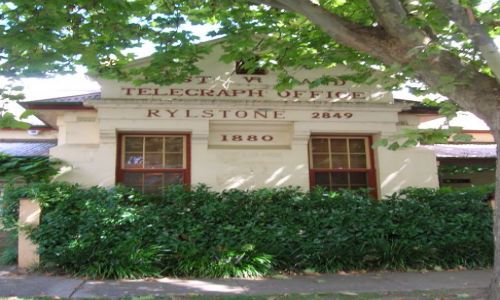Zdjecie AUSTRALIA / NSW /  Rylestone / Zabytkowa poczta w Rylestone.