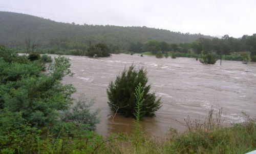 Zdjęcie AUSTRALIA / ACT / Cotter River / Wezbraly wody..