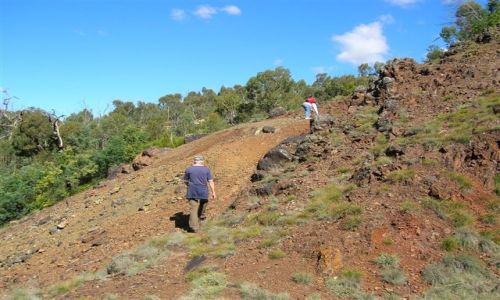 Zdj�cie AUSTRALIA / ACT / Rezerwat Cotter River  / Stara kopalnia miedzi..