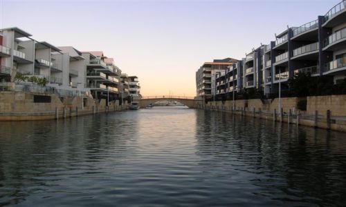 Zdjcie AUSTRALIA / Zach.Australia / Mandurah marina / Wenecki kanal--na podobienstwo Wenecji