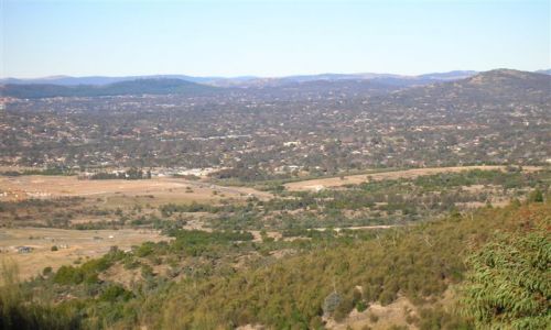 Zdjcie AUSTRALIA / Canberra / Mt. Stromlo / Widok na Canberre, w dali nowe osiedla..