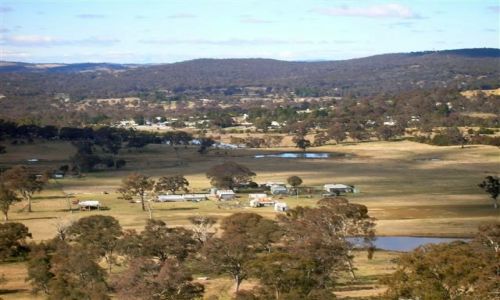 Zdjecie AUSTRALIA / NSW / Ganghalin-granica / Australijska farma