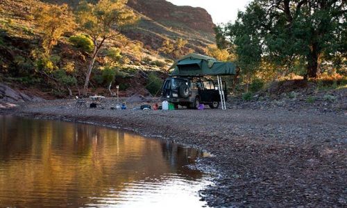 Zdjecie AUSTRALIA / Pustynia Strzeleckiego / Chambers Gorge  / Biwak na pustyni