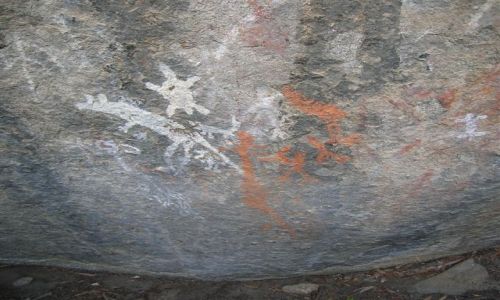 Zdjcie AUSTRALIA / ACT / Yankee Hut / Yankee Hut -aborygenskie malunki