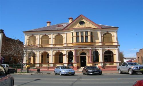 Zdj�cie AUSTRALIA / NSW / Cootamundra. / Zabytkowy budynek, interia