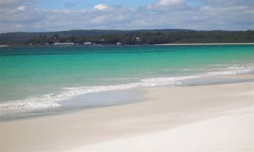 Zdjecie AUSTRALIA / NSW / Hyams beach / Zielone wody oceanu