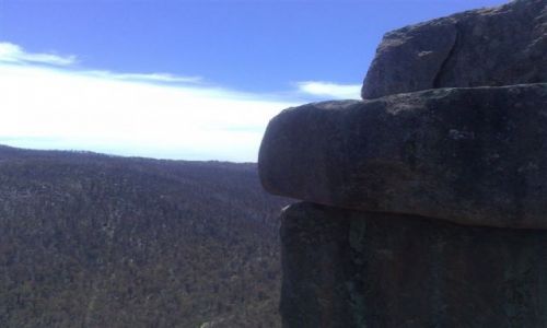 Zdjecie AUSTRALIA / ACT / Nat. Park / Nad przepascia