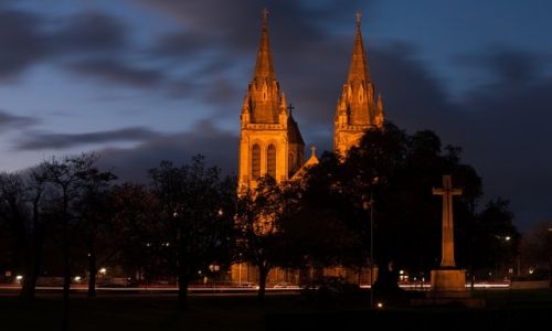 Zdjcie AUSTRALIA / South Australia / Adelaide / Katedra w Adelaide