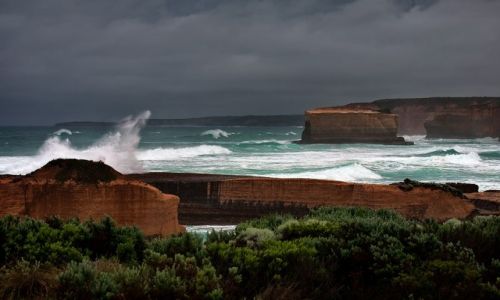Zdjecie AUSTRALIA / Victoria / Port Campbell National Park / sztorm