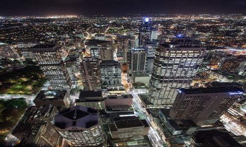Zdjecie AUSTRALIA / Sydney / Sydney / swiatla  