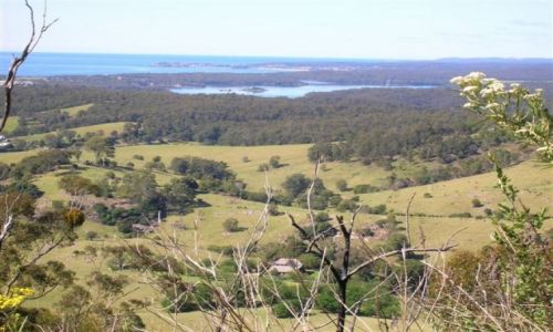 Zdjęcie AUSTRALIA / Nsw / Gulaga Nat. Park / Widok na ocean z gory Gulaga