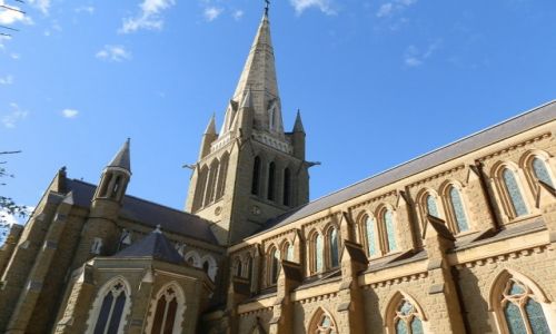 Zdjcie AUSTRALIA / Victoria / Bendigo / Katedra w Bendigo z zewntrz