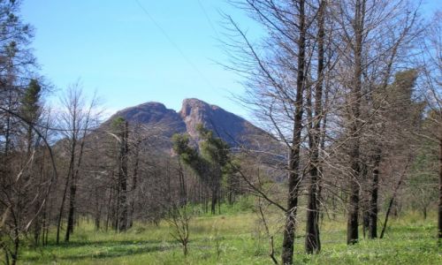 Zdjecie AUSTRALIA / Outback wschodni / Warrumbungle Nat. Park / Split Rock